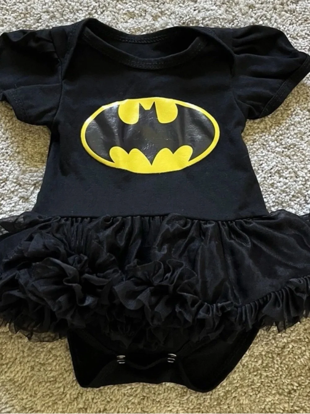 Way to celebrate Pirate Costume & Batgirl tutu Bodysuits size 0-3 months